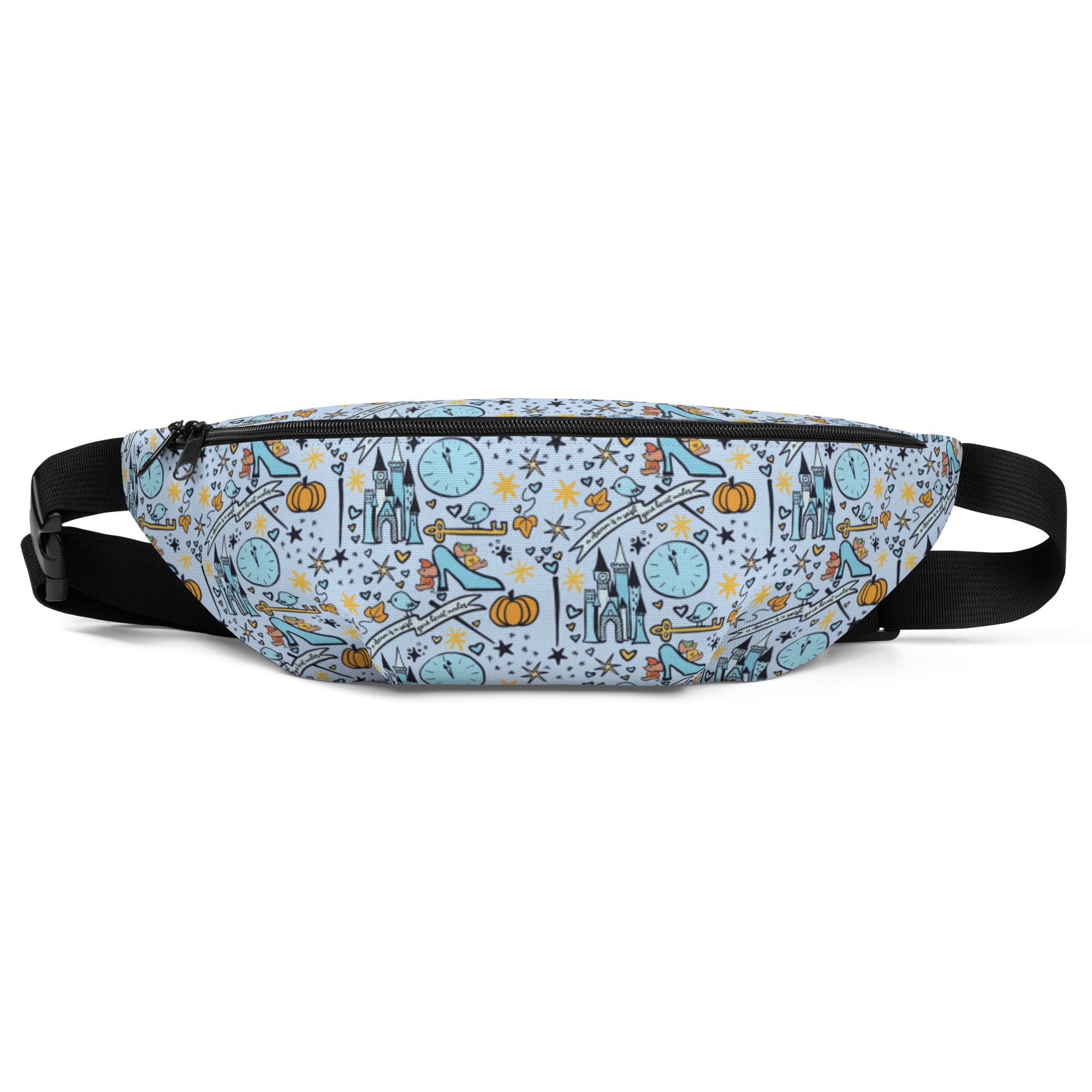 Cinderella Dreaming Belt Bag Disney Princess Cinderella Fanny Pack – Polka Dot Pixie Shop