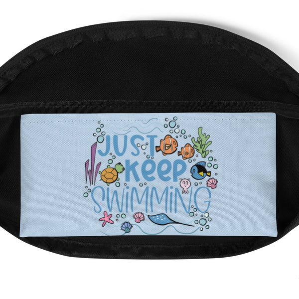 Finding Nemo Belt Bag Disney Shirt Just Keep Swimming Ocean Fanny Pack
