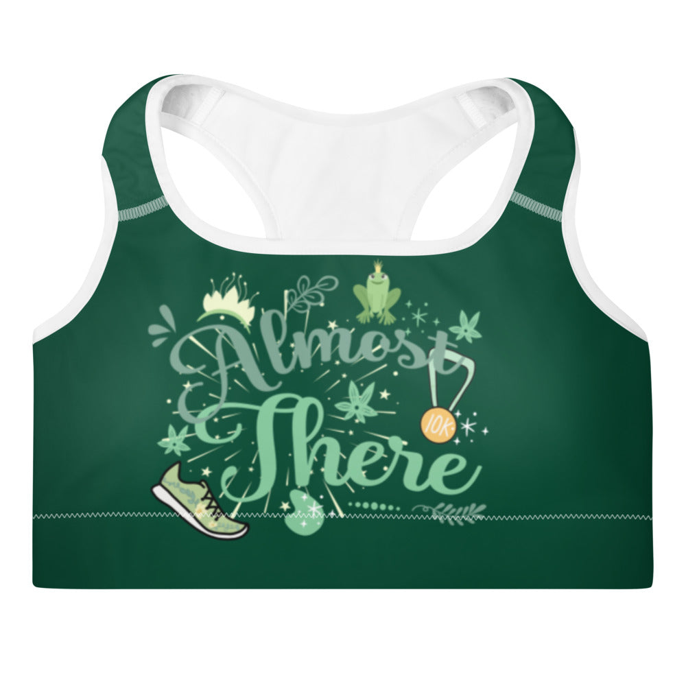 runDisney Tiana sports bra Almost There Princess and the Frog Padded S –  Polka Dot Pixie Shop