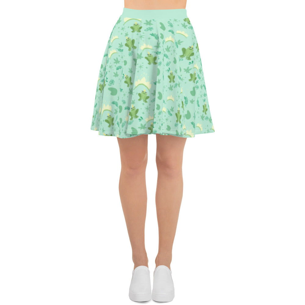 Princess and the Frog Skirt Tiana Disney Princess Skater Skirt