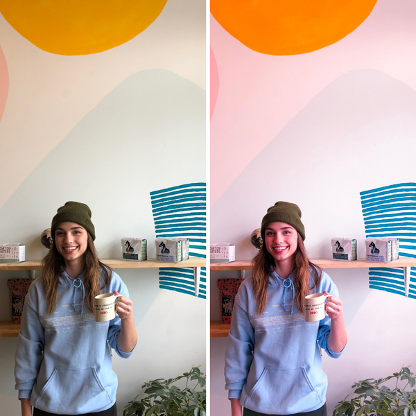 Pink Pretty Mobile Lightroom Preset Pack - 4 Presets
