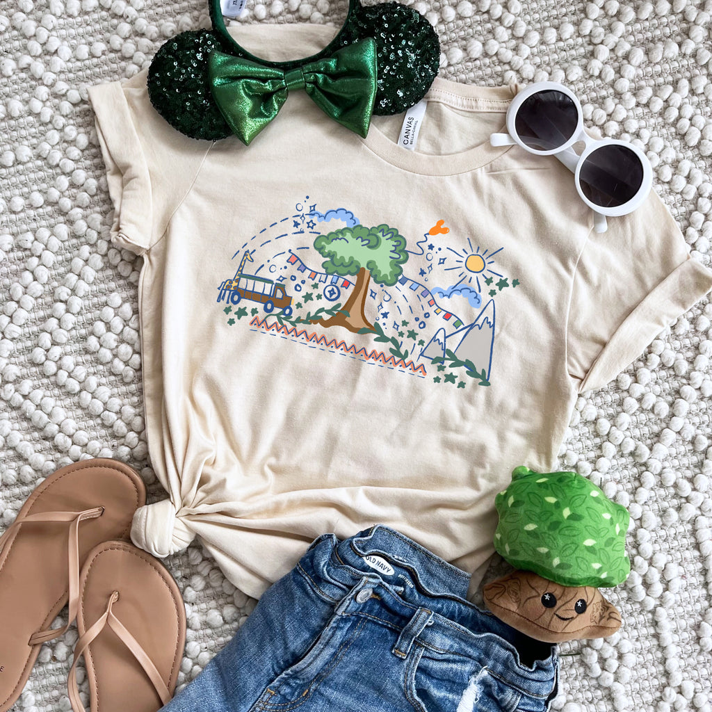 Animal Kingdom T-Shirt Disney Parks Shirt Tree of Life Disney World Animal Kingdom T-Shirt