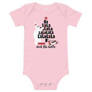 Baymax Christmas Holiday Baby short sleeve one piece