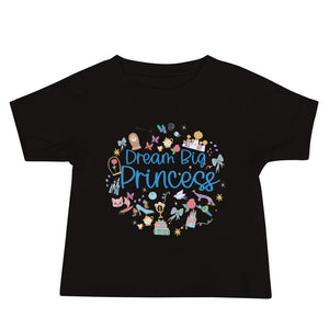 Disney Princess Baby T-Shirt Dream Big Princess BabyShirt