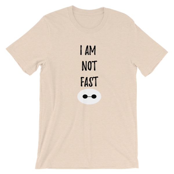 Baymax  I am not fast Disney Run Disney T-shirt