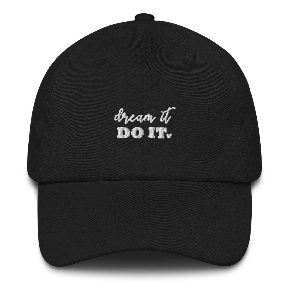 Dream it Do it Hat Walt Disney Quote Disney Hat Disney Dad Hat