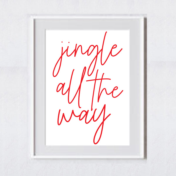 Classic Christmas Printable | Elegant Christmas Wall Art | Modern Christmas | 4 Digital Art Prints | INSTANT DOWNLOAD