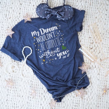 Princess and the Frog T-Shirt My Dream Quote Valentines Day Disney T-shirt