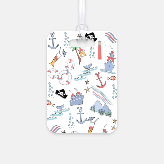 Disney Cruise Line Sail Away With Me Luggage Tag
