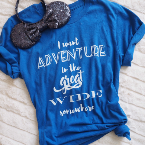 Adventure in the Great Wide Somewhere Beauty and the Beast T-Shirt