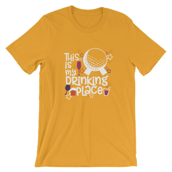 Disney Epcot This is My Drinking Place Short-Sleeve Unisex T-Shirt