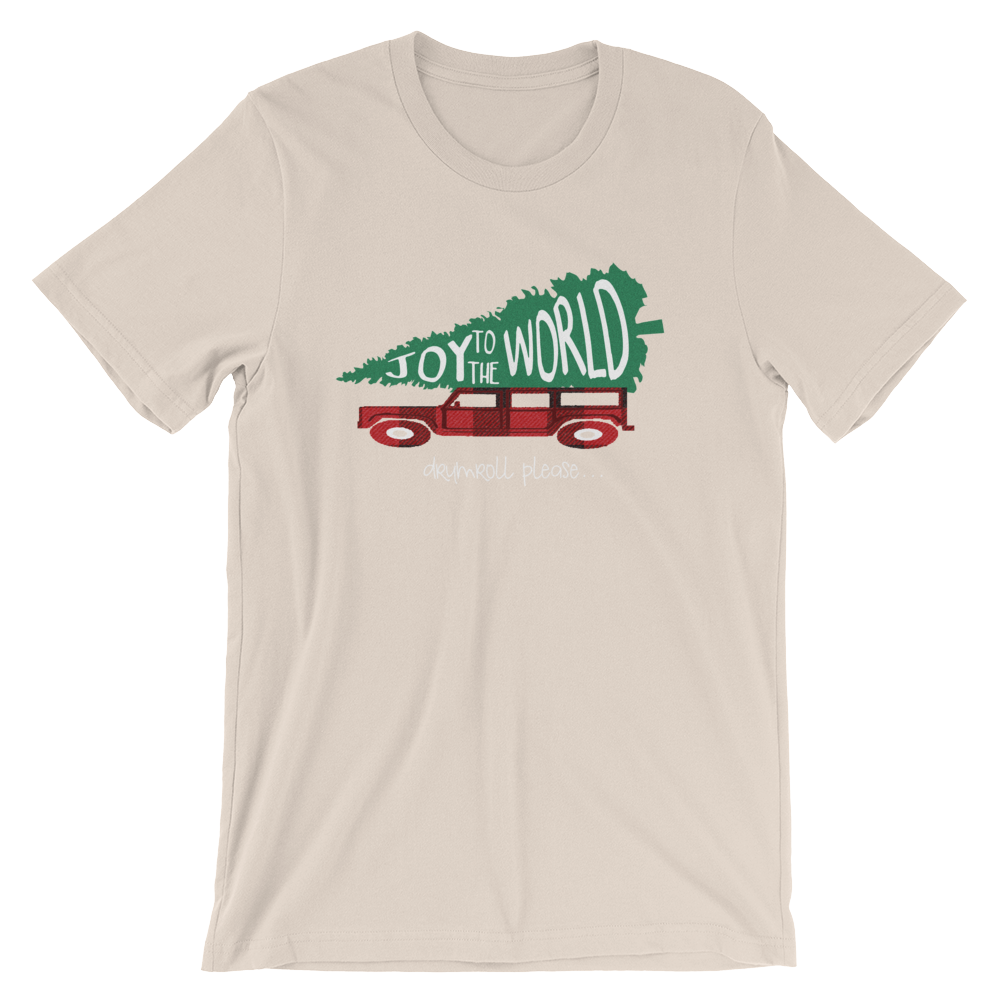 National Lampoons Christmas Joy T-Shirt- READY TO SHIP-Soft Cream- Small