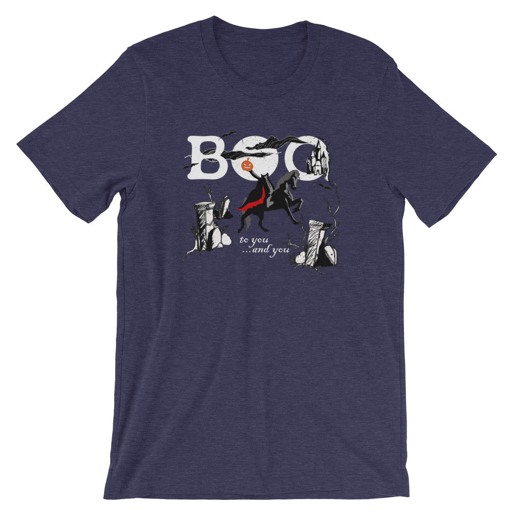 Headless Horseman T-shirt Disney Halloween Boo to You Parade T-Shirt