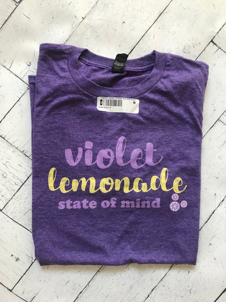 Violet Lemonade State of Mind Flower and Garden MEDIUM READY TO SHIP