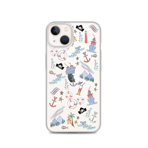Disney Cruise Line iPhone Case Sail Away with Me Disney Cruise Sketch Disney iPhone Case