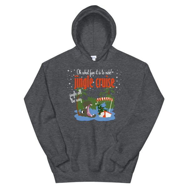 Jingle Cruise Hoodie Sweatshirt Hippo Disney Sweatshirt Adventureland Hoodie Sweatshirt