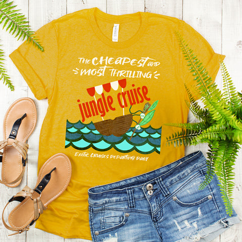 Jungle Cruise Cheapest and Most Thrilling Short-Sleeve Unisex T-Shirt