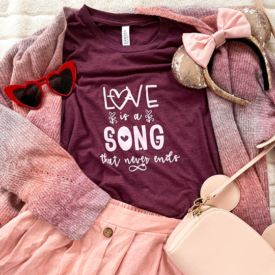 Love is a Song Bambi Vintage Triblend T-Shirt