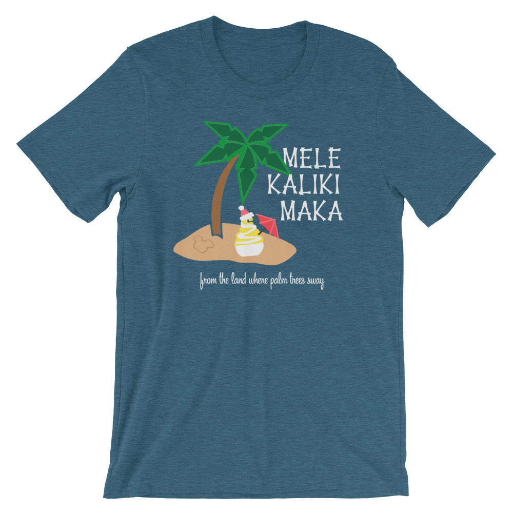 Dole Whip Melekalikimaka Hawaiian Christmas Shirt Short-Sleeve