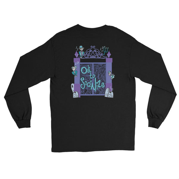 Haunted Mansion Long Sleeve Out to Socialize 2-sided Disney Ghosts Long Sleeve Shirt