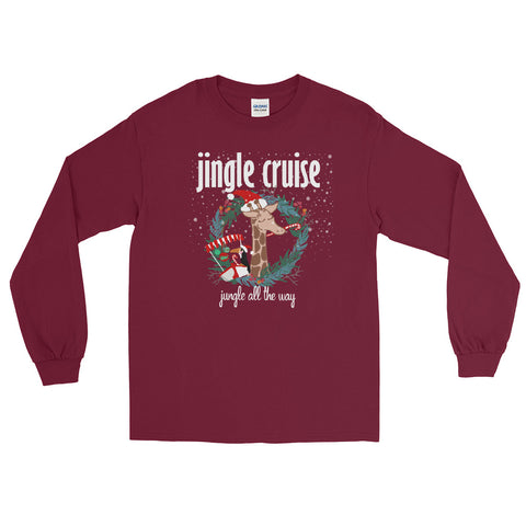 Jingle Cruise Giraffe Long Sleeve Disney Jungle Cruise Christmas Long Sleeve Shirt