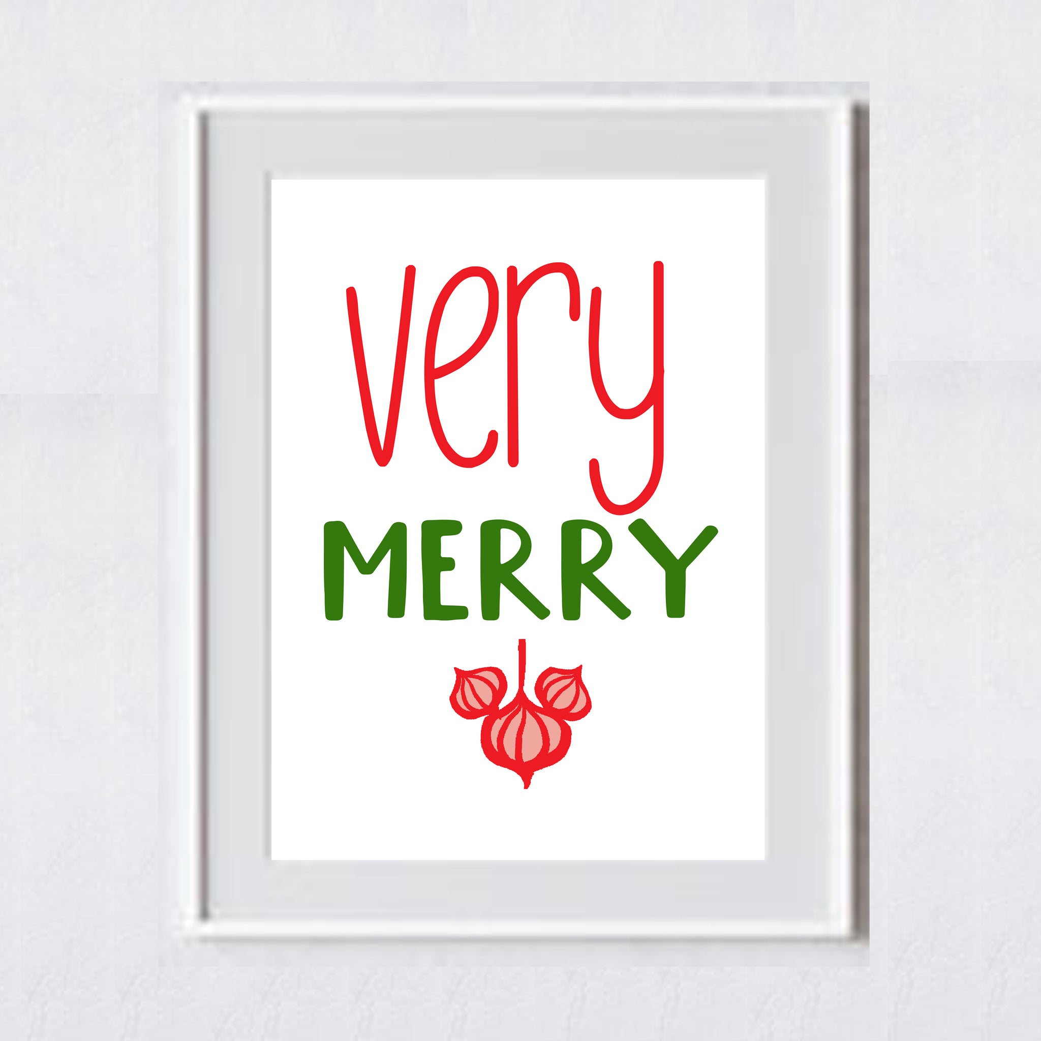 Very Merry Christmas Printable | Fa La La Christmas Wall Art | Cocoa Bar Christmas Art | 4 Digital Art Prints | INSTANT DOWNLOAD
