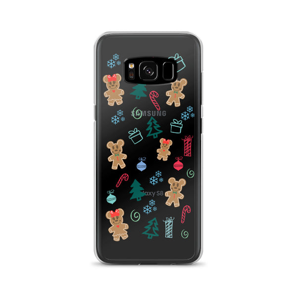 Gingerbread Mickey Holiday Christmas Samsung Case