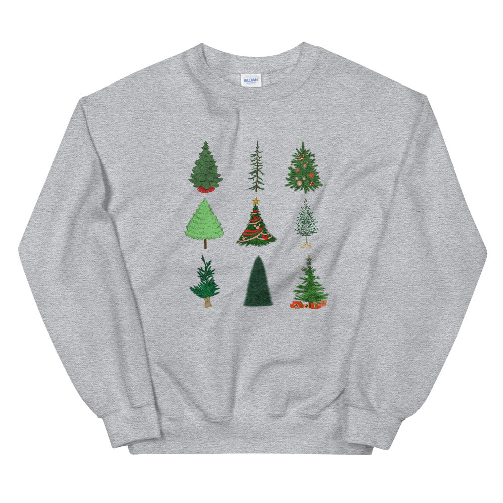 Mickey Christmas Tree Unisex Sweatshirt