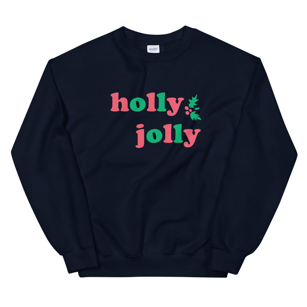 Mickey Holly Jolly Holiday Unisex Sweatshirt