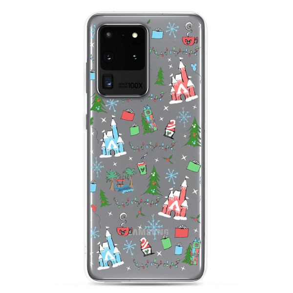 Disney Christmas Samsung Phone Oh What Fun at Disney for the Holidays Disney Samsung Case