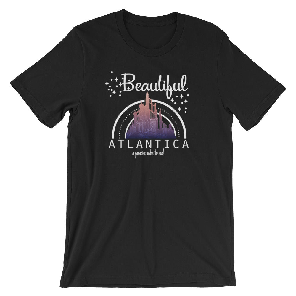 Little Mermaid, Beautiful Atlantica, Triton's Castle, Disney T-shirt