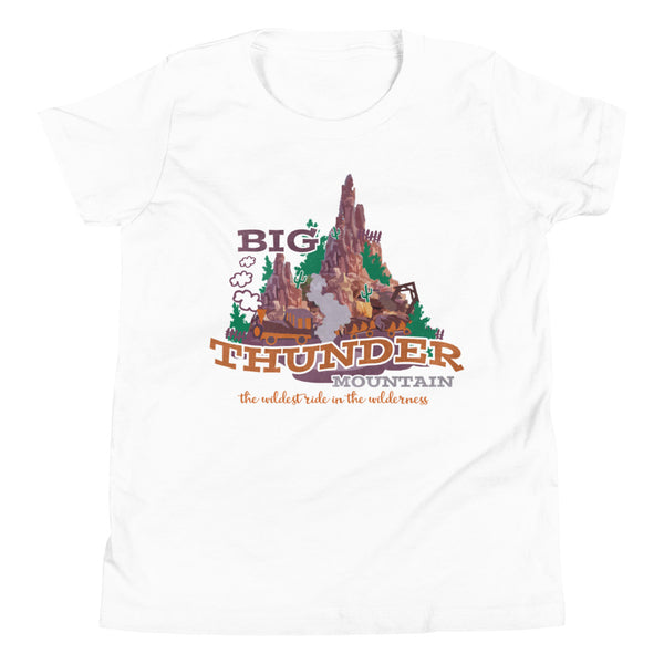 Big Thunder Mountain Kid's Shirt Disney Shirt Disney Railroad Disney Mountains Shirt Frontierland Disney Kid's Shirt