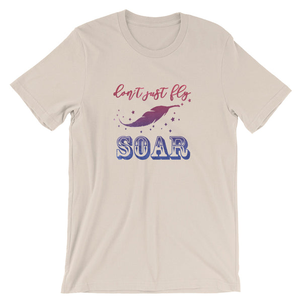 Dumbo Quote Shirt, Don't Just Fly, Soar! Inspirational Disney Unisex T-Shirt