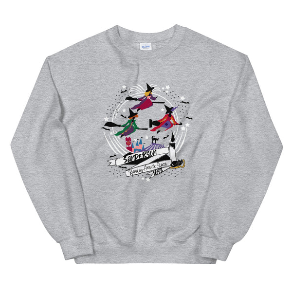 Sanderson Sisters Sweatshirt Hocus Pocus Running Amuck Since 1693 Disney Halloween Unisex Sweatshirt