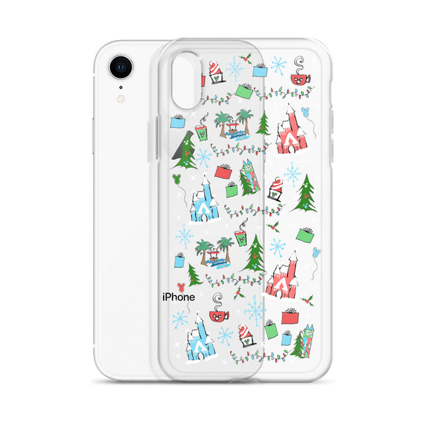 Disney Christmas iPhone Oh What Fun at Disney for the Holidays Disney iPhone Case