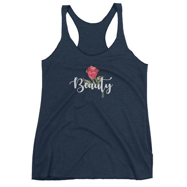 Beauty and the Beast Belle Rose Disney Tank Top