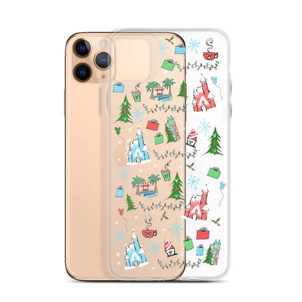 Disney Christmas iPhone Oh What Fun at Disney for the Holidays Disney iPhone Case