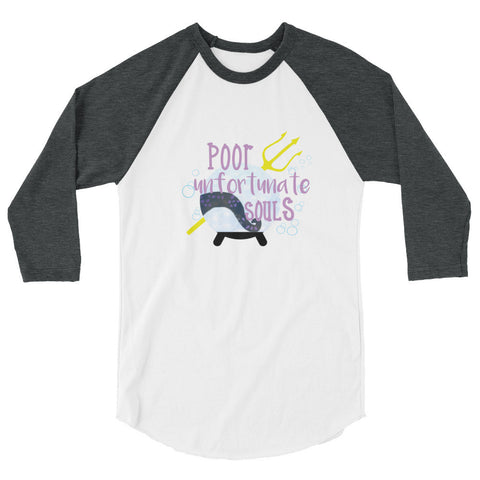 Ursula Disney Villains Raglan Poor Unfortunate Souls Disney Tee