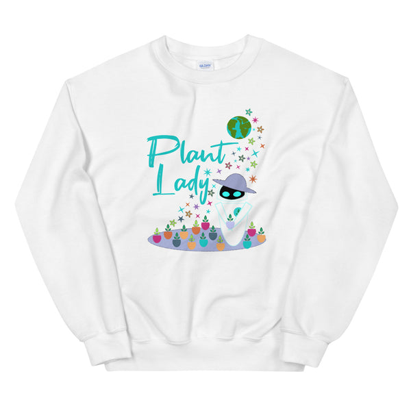 Plant Lady Sweatshirt EVE Disney Wall-E Inspired Short-Sleeve Unisex Crew Sweatshirt