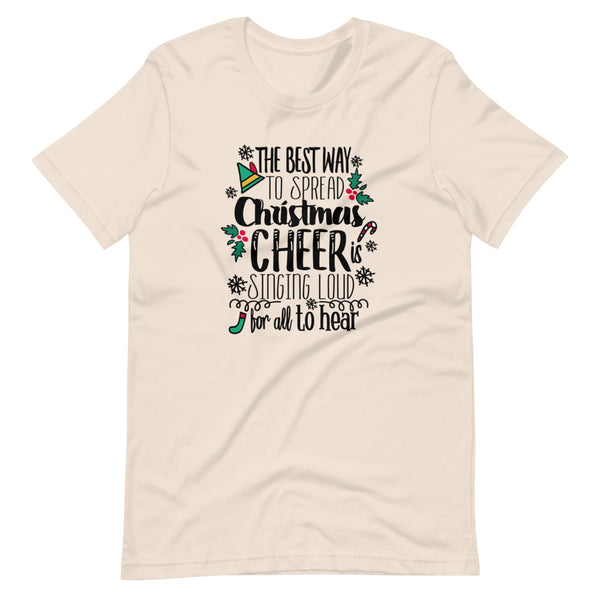 Elf Christmas T-shirt Buddy the Elf Christmas Shirt for Him Unisex T-Shirt