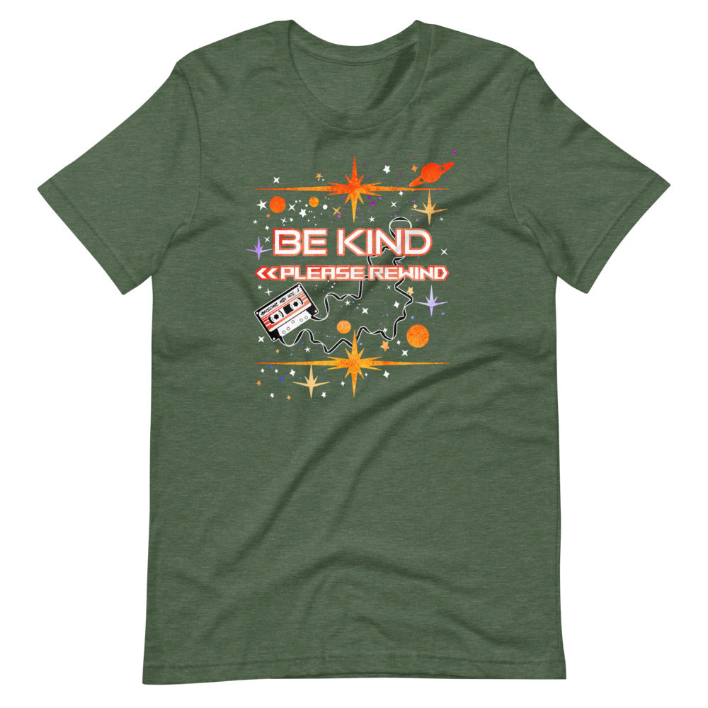 Polka Dot Pixie Shop Guardians of The Galaxy T-Shirt Be Kind Please Rewind Disney Marvel Unisex T-Shirt Athletic Heather / 4XL