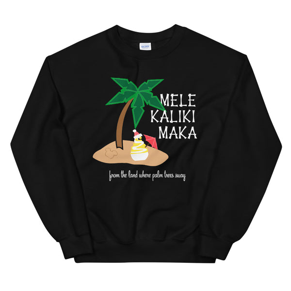 Dole Whip Melekalikimaka Sweatshirt Hawaiian Christmas Unisex Sweatshirt