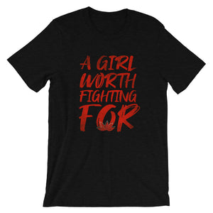 Mulan Disney T-Shirt. A Girl Worth Fighting For Short-Sleeve Unisex T-Shirt