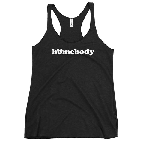 Disney Stay at Home, Let's stay at home, Disney Homebody, Disney Home T-shirt Women's Racerback Tank