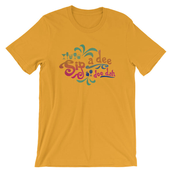 Sip a Dee Doo Dah Disney Food and Wine Splash Mountain Unisex T-Shirt