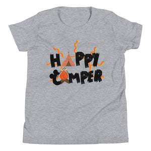 Happy Camper Kids Shirt Disney Fort Wilderness Resort and Campground Camping Kids Shirt