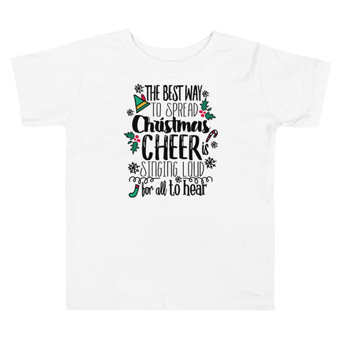 Elf Kids Christmas T-shirt Buddy the Elf Christmas Shirt Toddler Short Sleeve Tee