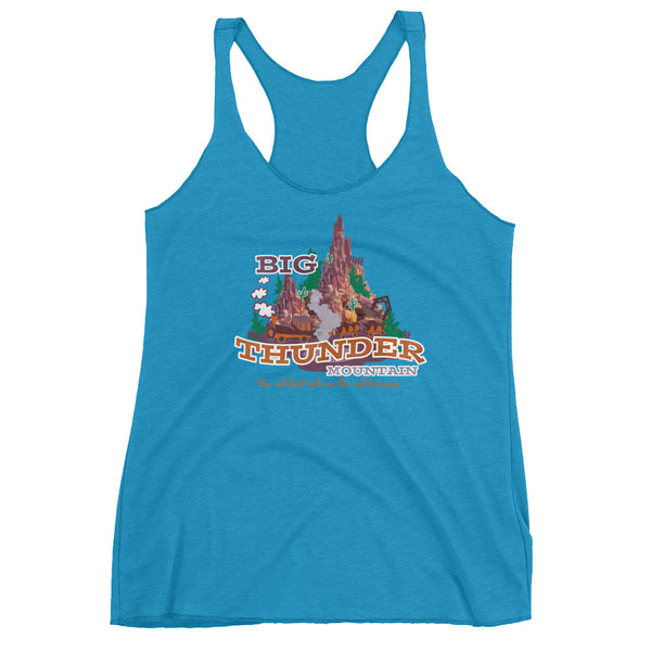 Big Thunder Mountain Tank Top Disney Shirt Disney Railroad Disney Mountains Shirt Frontierland Disney Tank Top