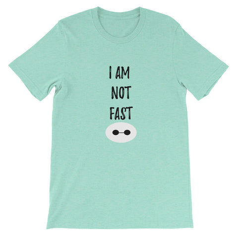 Baymax  I am not fast Disney Run Disney T-shirt