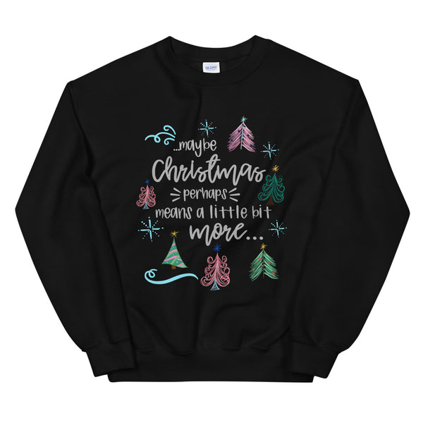Grinch Christmas Grinchmas Holiday Trees Unisex Sweatshirt
